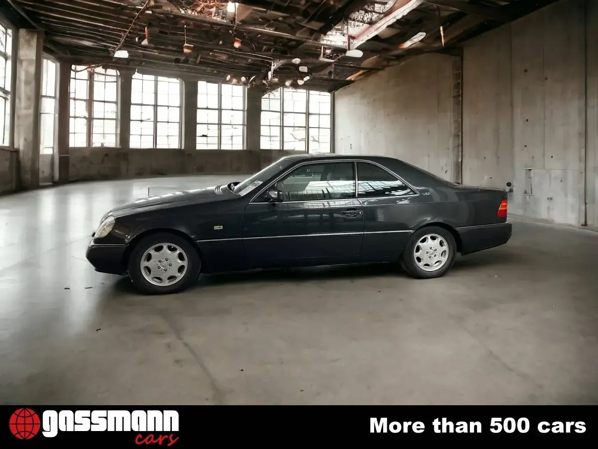 Gebraucht Mercedes CL600 394 PS (289 kW) 1993 Schwarz Coupé