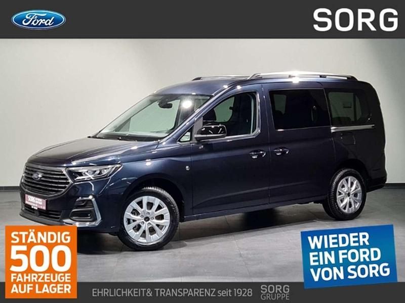 Blau, midnightblue met. Neu 2025 Ford Tourneo Connect Titanium Van / Kleinbus | 44.890 € - Bild 1/4