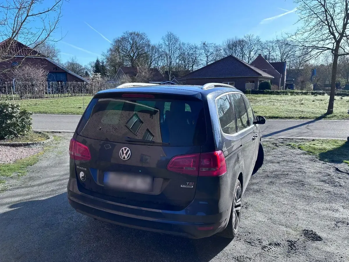 Brugt VW Sharan Cup 150 HK (110 kW) 2015 Blå MPV