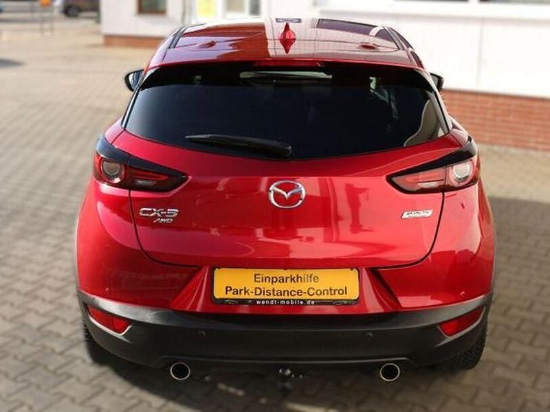 Gebraucht Mazda CX-3 Exclusive-Line 150 PS (110 kW) 2019 Rot SUV