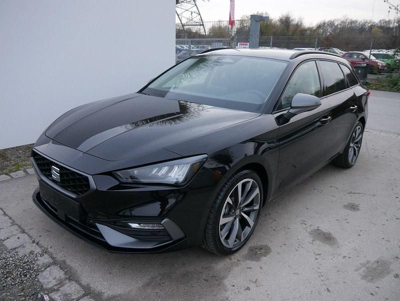 Neu Seat Leon FR 150 PS (110 kW) 2025 Midnight schwarz metallic Kombi