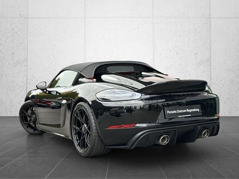 Neu Porsche Boxster Spyder 500 PS (367 kW) 2025 Schwarz Cabrio