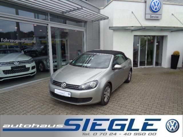Gebraucht VW Golf Cabriolet 105 PS (77 kW) 2012 Silber metallic Cabrio