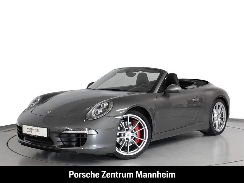 Achatgraumetallic Gebraucht 2014 Porsche 911 Carrera S Cabriolet Chrono Cabrio | 95.900 € (Fairer Preis) - Bild 1/4