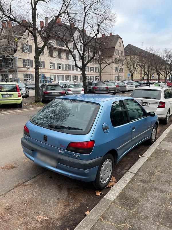 Gebraucht Peugeot 306 75 PS (55 kW) 1999 Blau Kleinwagen