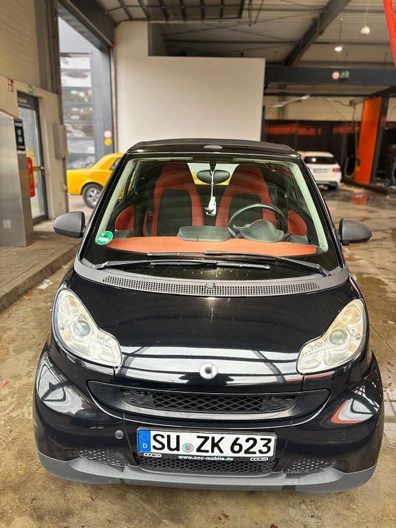 Schwarz Gebraucht 2008 Smart ForTwo Cabrio Passion Cabrio | 3.800 € (Fairer Preis) - Bild 1/4