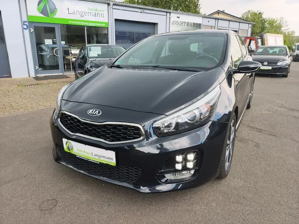 Gebraucht Kia Ceed GT-Line 136 PS (100 kW) 2017 Schwarz Kleinwagen