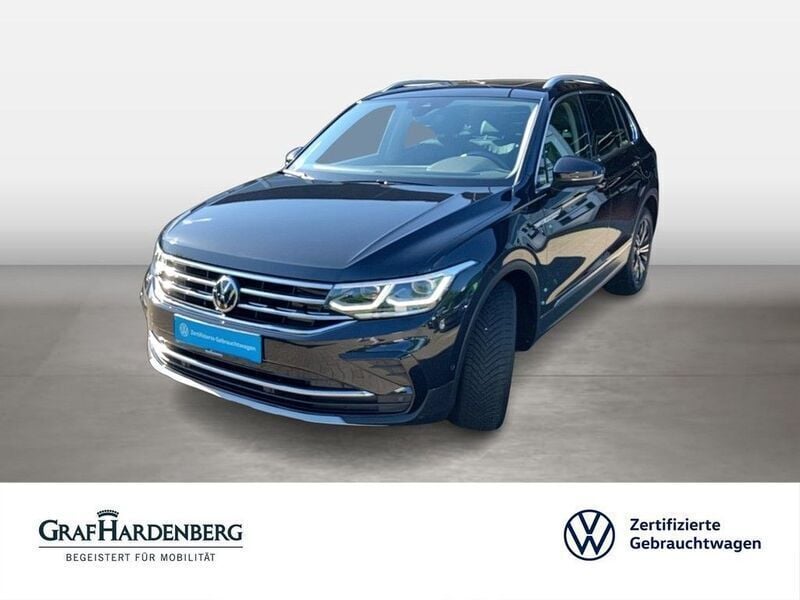 Schwarz Gebraucht 2021 VW Tiguan Elegance SUV | 31.444 € (Fairer Preis) - Bild 1/3