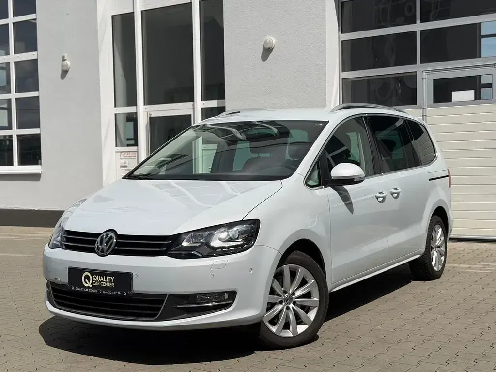 Gebraucht VW Sharan Highline 177 PS (130 kW) 2019 Weiß Van / Kleinbus