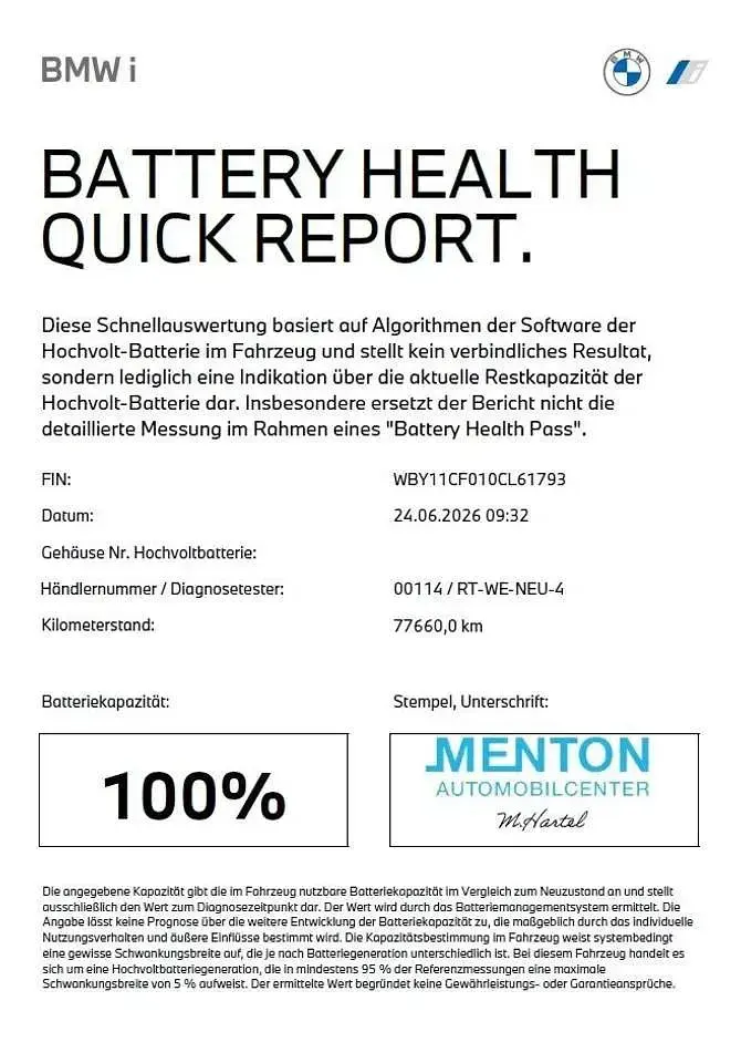 Gebraucht BMW iX Sport Line 239 kW (326 PS) 2022 Weiß SUV