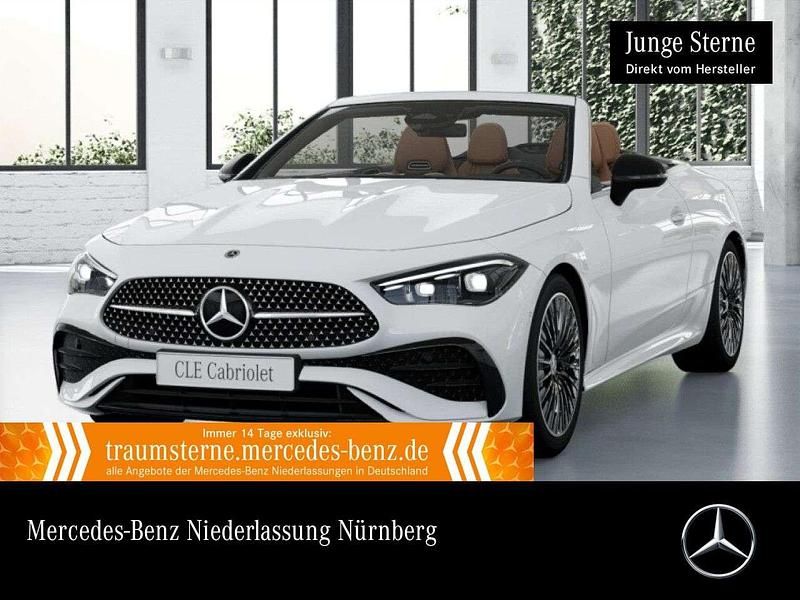Weiß Gebraucht 2024 Mercedes CLE200 Advanced Plus Cabrio | 57.980 € (Teuer) - Bild 1/3