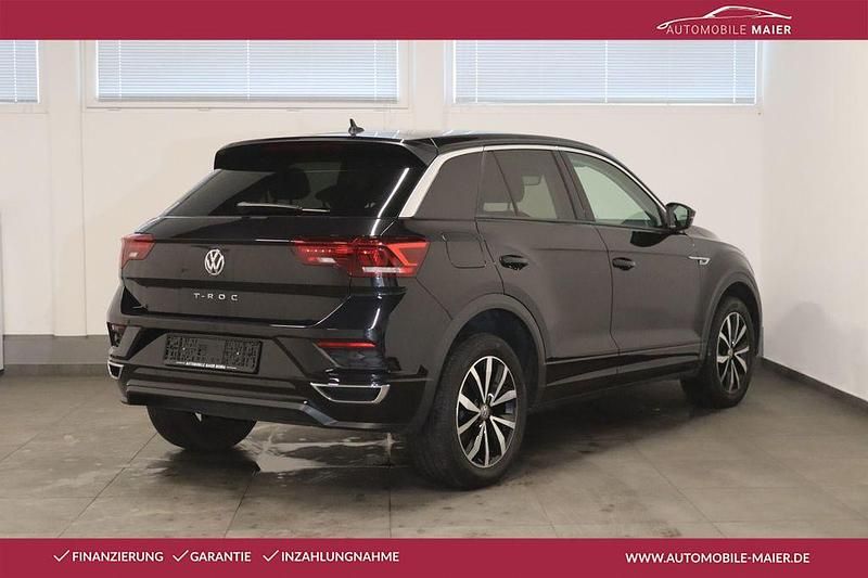 Gebraucht VW T-Roc R-line 116 PS (85 kW) 2018 Schwarz SUV
