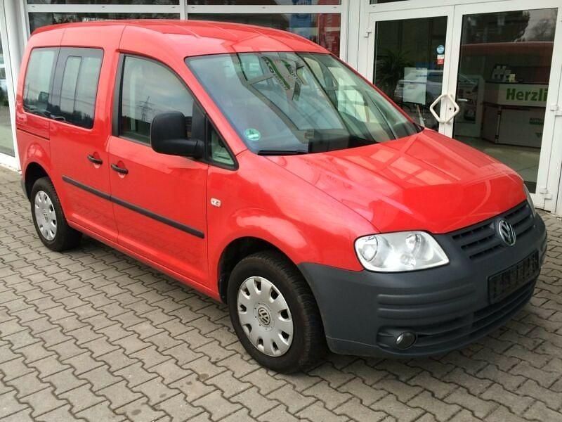 Gebraucht VW Caddy Life 102 PS (75 kW) 2009 Rot Van / Kleinbus