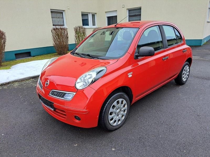 Gebraucht Nissan Micra 65 PS (47 kW) 2010 Rot Kleinwagen