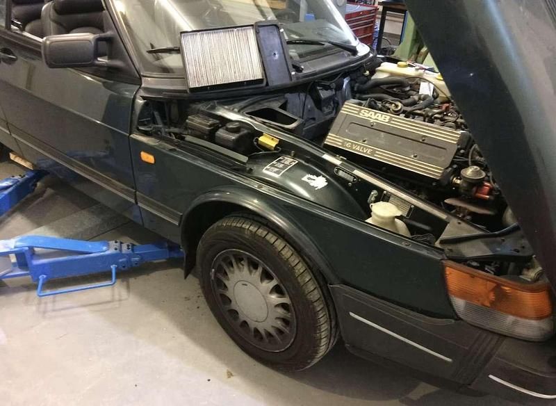 Occasion Saab 900 Cabriolet 141 ch (103 kW) 1992 Vert Cabriolet