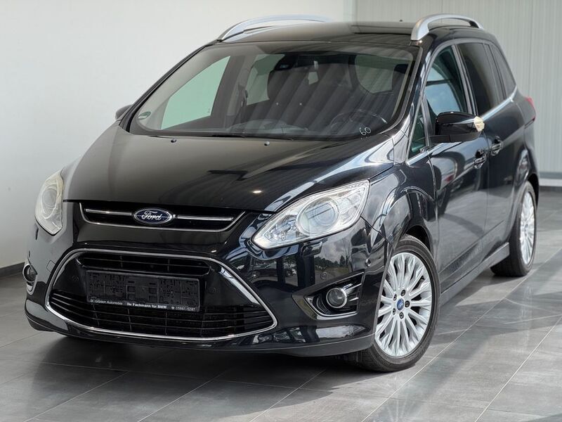 Schwarz Gebraucht 2012 Ford Grand C-Max Titanium Van / Kleinbus | 4.590 € (Guter Preis) - Bild 1/4