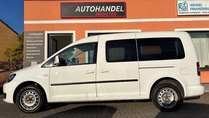 Gebraucht VW Caddy Maxi Trendline 102 PS (75 kW) 2012 Weiß Van / Kleinbus