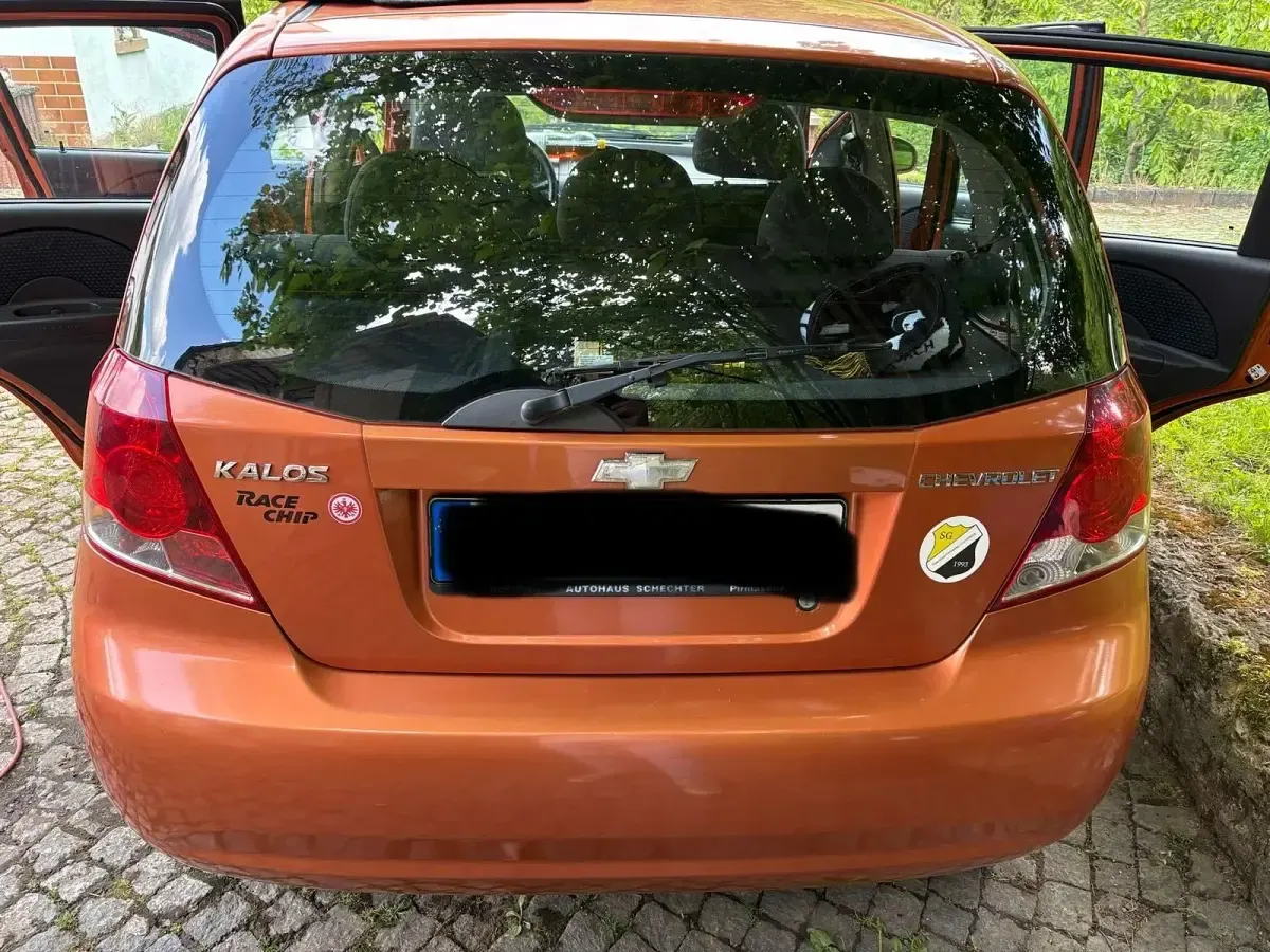 Occasion Chevrolet Kalos 72 ch (52 kW) 2007 Orange Citadine