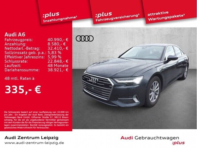 Gebraucht Audi A6 Sport 204 PS (150 kW) 2023 Manhattangrau metallic Limousine