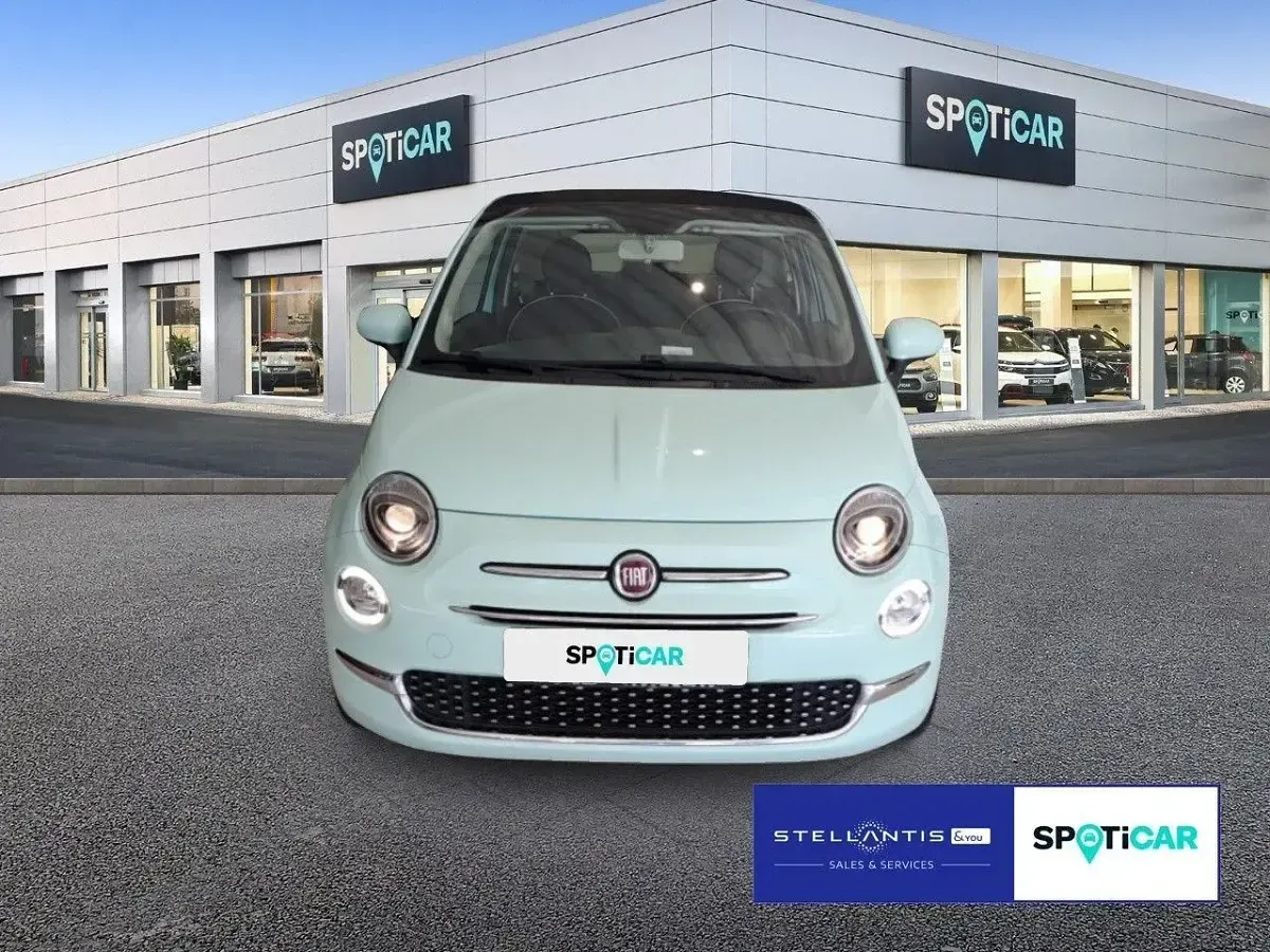 Gebraucht Fiat 500 Lounge 69 PS (50 kW) 2017 Grün Cabrio
