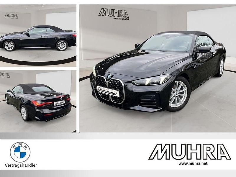 Black sapphire Gebraucht 2025 BMW 420 M Sport Cabrio | 48.940 € (Fairer Preis) - Bild 1/4