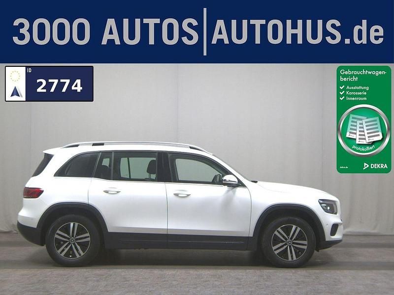Polarweiss unilack Gebraucht 2021 Mercedes GLB200 Style SUV | 25.980 € (Superpreis) - Bild 1/4