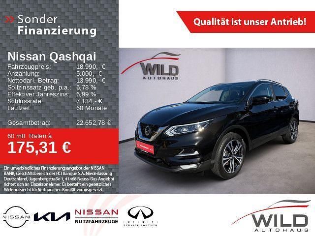 M) (schwarz Gebraucht 2020 Nissan Qashqai 360º SUV | 18.990 € (Fairer Preis) - Bild 1/4