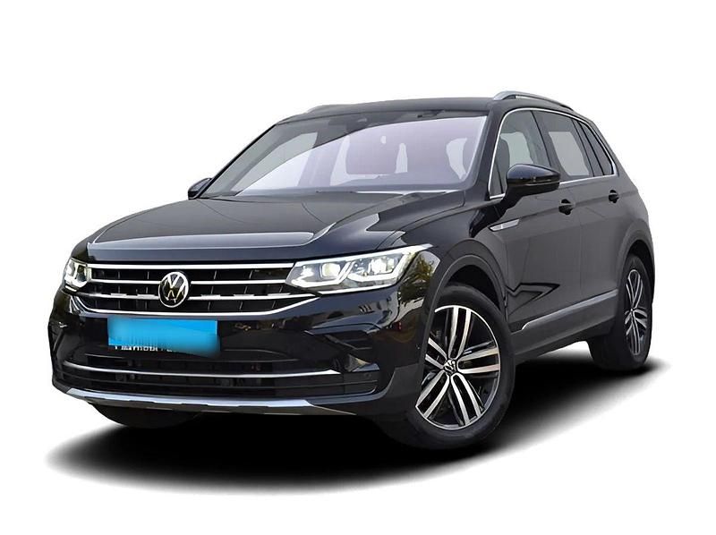 Schwarz Gebraucht 2021 VW Tiguan Elegance SUV | 36.549 € (Etwas zu teuer) - Bild 1/4