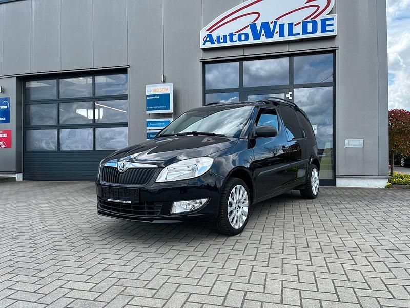 Gebraucht Skoda Roomster Plus Edition 71 PS (52 kW) 2015 Schwarz Van / Kleinbus