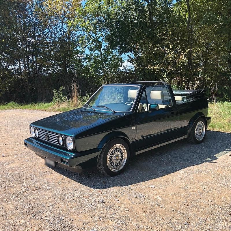 Gebraucht VW Golf Cabriolet 98 PS (72 kW) 1993 Grün Cabrio
