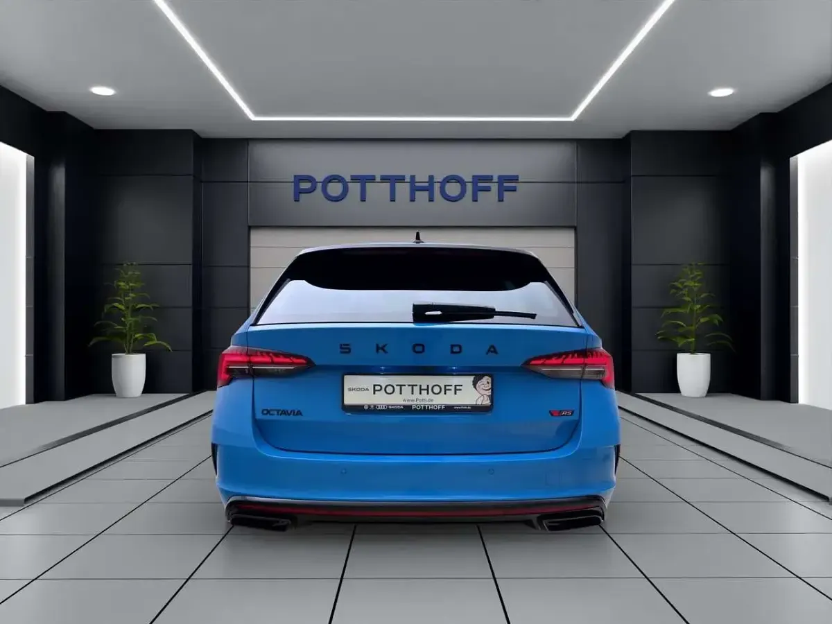 Neu Skoda Octavia RS 265 PS (194 kW) 2026 Orbitblau Kombi
