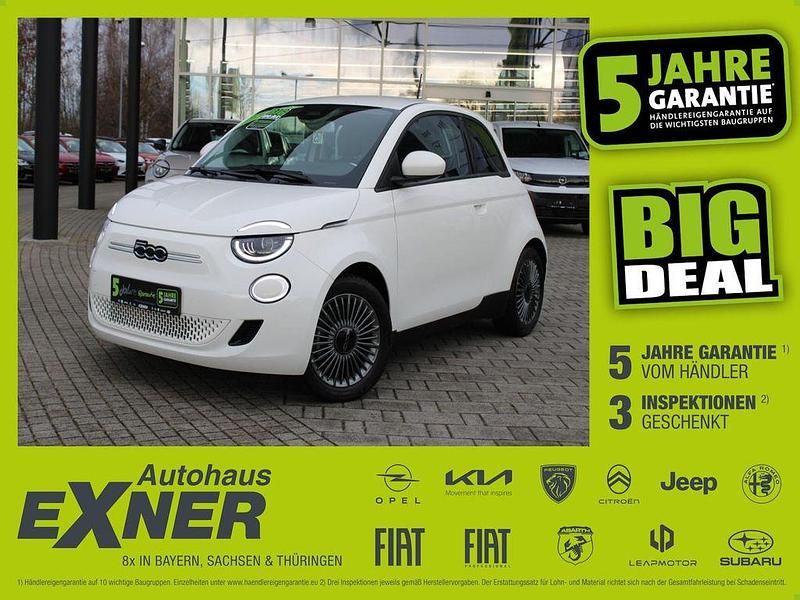 Weiß Gebraucht 2021 Fiat 500e Icon Kleinwagen | 14.990 € (Superpreis) - Bild 1/4