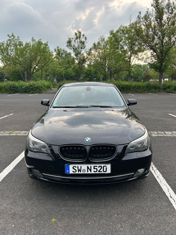 Schwarz Gebraucht 2008 BMW 520 Limousine | 7.000 € (Fairer Preis) - Bild 1/4