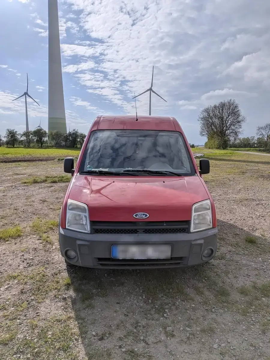Gebraucht Ford Tourneo 110 PS (80 kW) 2006 Rot Van / Kleinbus