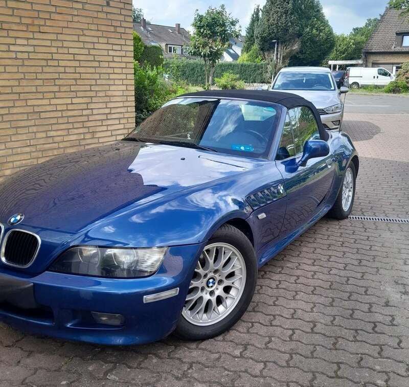 Blau Gebraucht 2000 BMW Z3 Cabrio | 5.000 € (Superpreis) - Bild 1/4