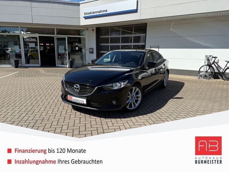 Schwarz Gebraucht 2013 Mazda 6 Sports-Line Limousine | 11.990 € (Guter Preis) - Bild 1/3