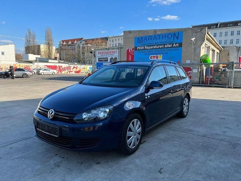 Blau Gebraucht 2013 VW Golf VII Kombi | 3.899 € (Superpreis) - Bild 1/4