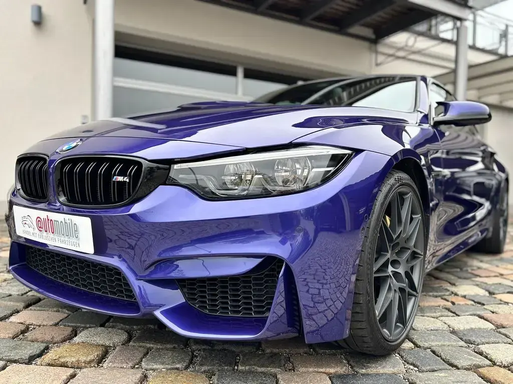 Gebraucht BMW M4 Performance 450 PS (330 kW) 2020 Velvet blue Coupé