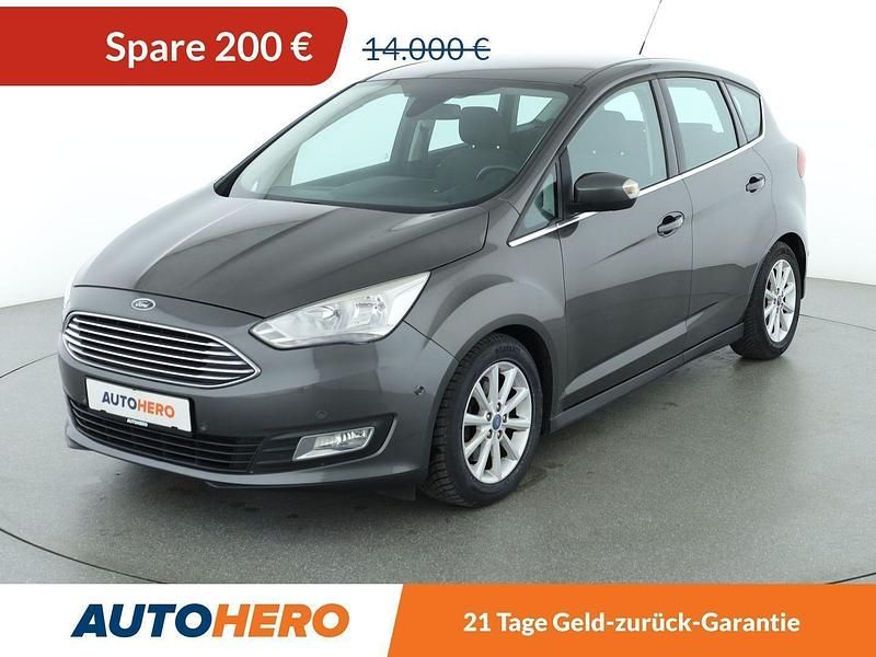 Grau Gebraucht 2015 Ford C-MAX Titanium Van / Kleinbus | 13.800 € (Etwas zu teuer) - Bild 1/3