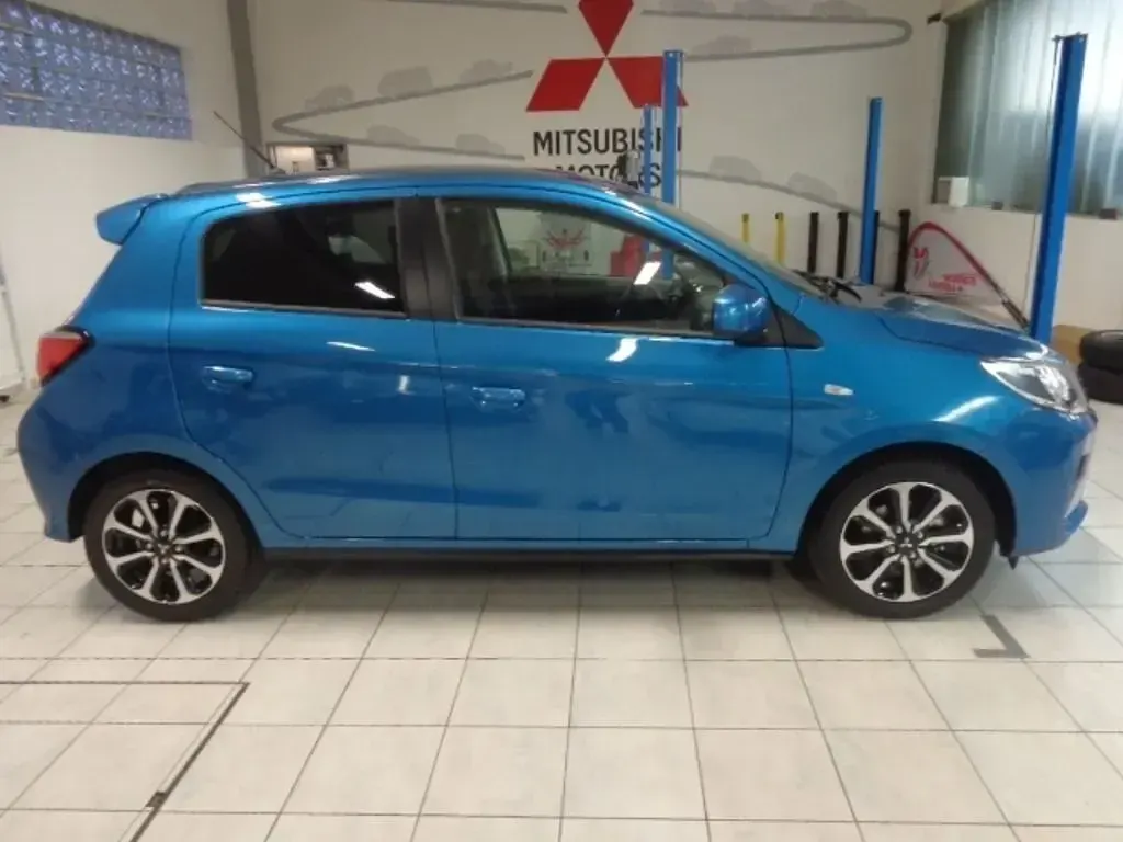 Gebraucht Mitsubishi Space Star Edition+ 80 PS (58 kW) 2021 Blau Limousine