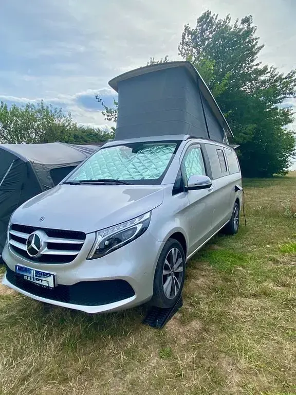 Gebraucht Mercedes V300 Marco Polo 239 PS (175 kW) 2019 Silber Van / Kleinbus