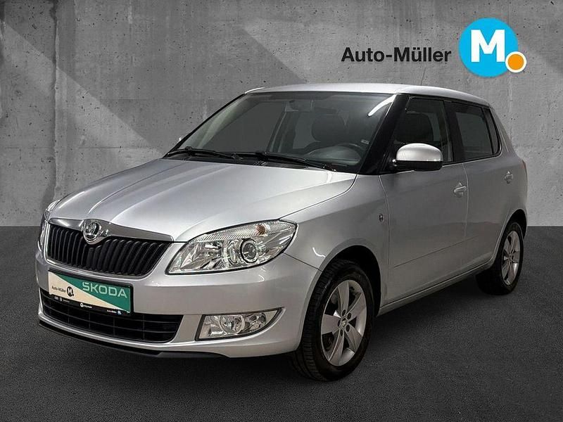 Brillantsilber metallic (metallic) Gebraucht 2014 Skoda Fabia Fresh Kleinwagen | 9.990 € (Fairer Preis) - Bild 1/4