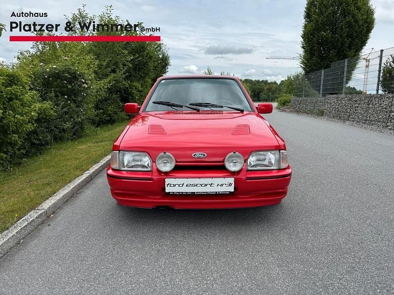 Gebraucht Ford Escort 102 PS (75 kW) 1990 Rot Limousine