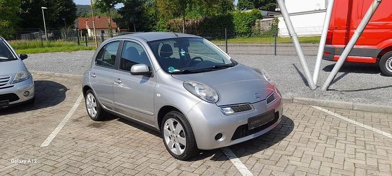 Grau Gebraucht 2009 Nissan Micra Kleinwagen | 3.999 € (Teuer) - Bild 1/4