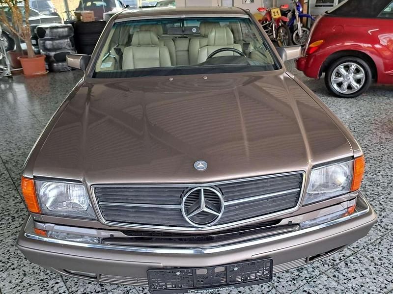 Impalabraun metallic 441 Gebraucht 1990 Mercedes 560 Coupé | 35.900 € - Bild 1/4