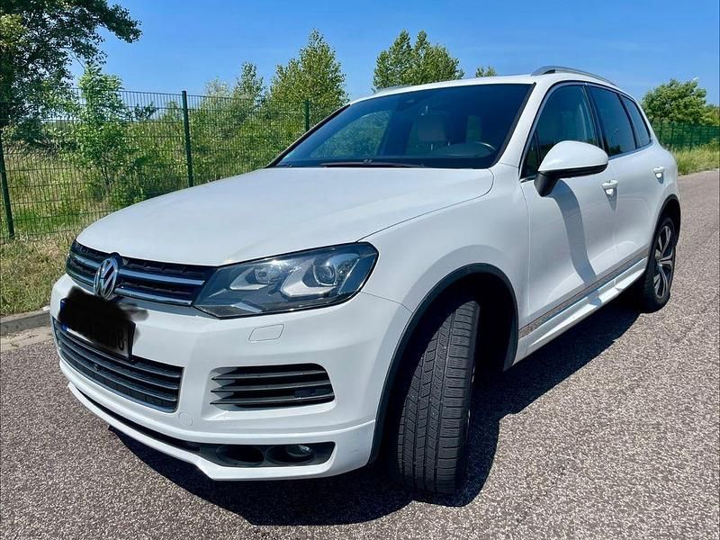 Gebraucht VW Touareg 245 PS (180 kW) 2014 Weiß SUV