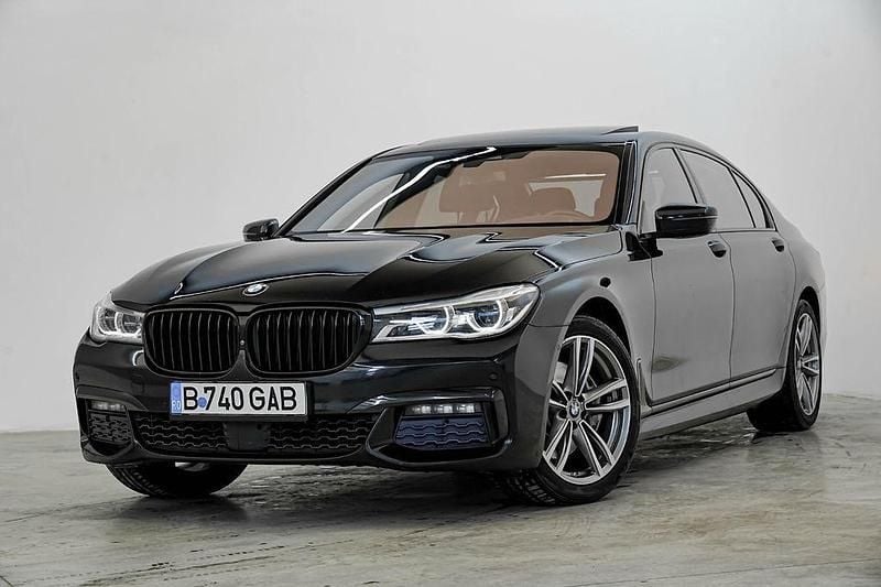 Schwarz Gebraucht 2016 BMW 740L Performance Limousine | 28.500 € (Fairer Preis) - Bild 1/4