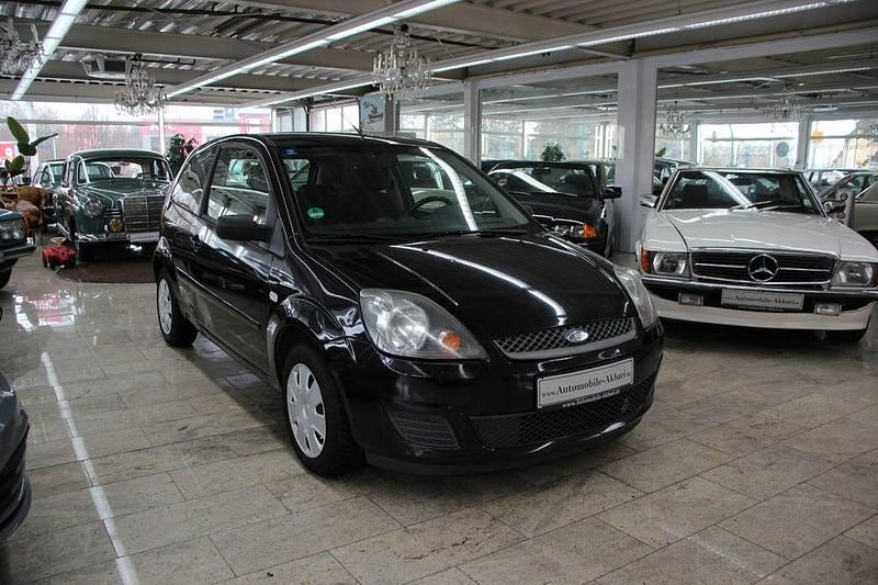 Gebraucht Ford Fiesta Style 69 PS (50 kW) 2008 Schwarz Kleinwagen