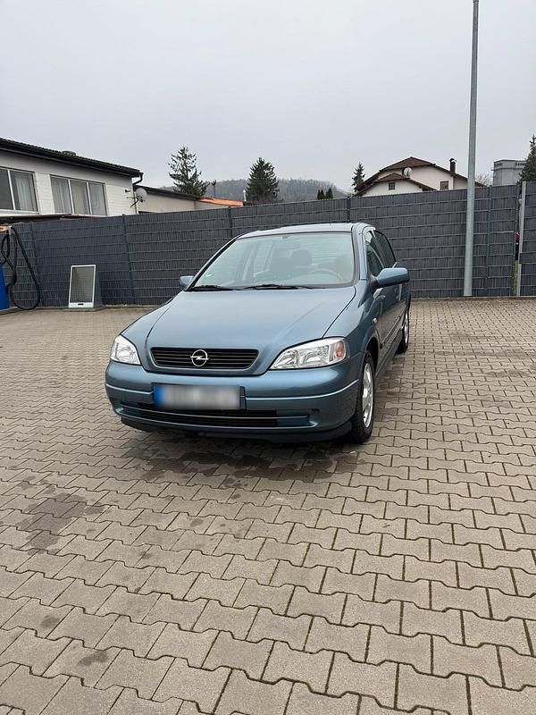 Gebraucht Opel Astra 101 PS (74 kW) 1999 Blau Kleinwagen