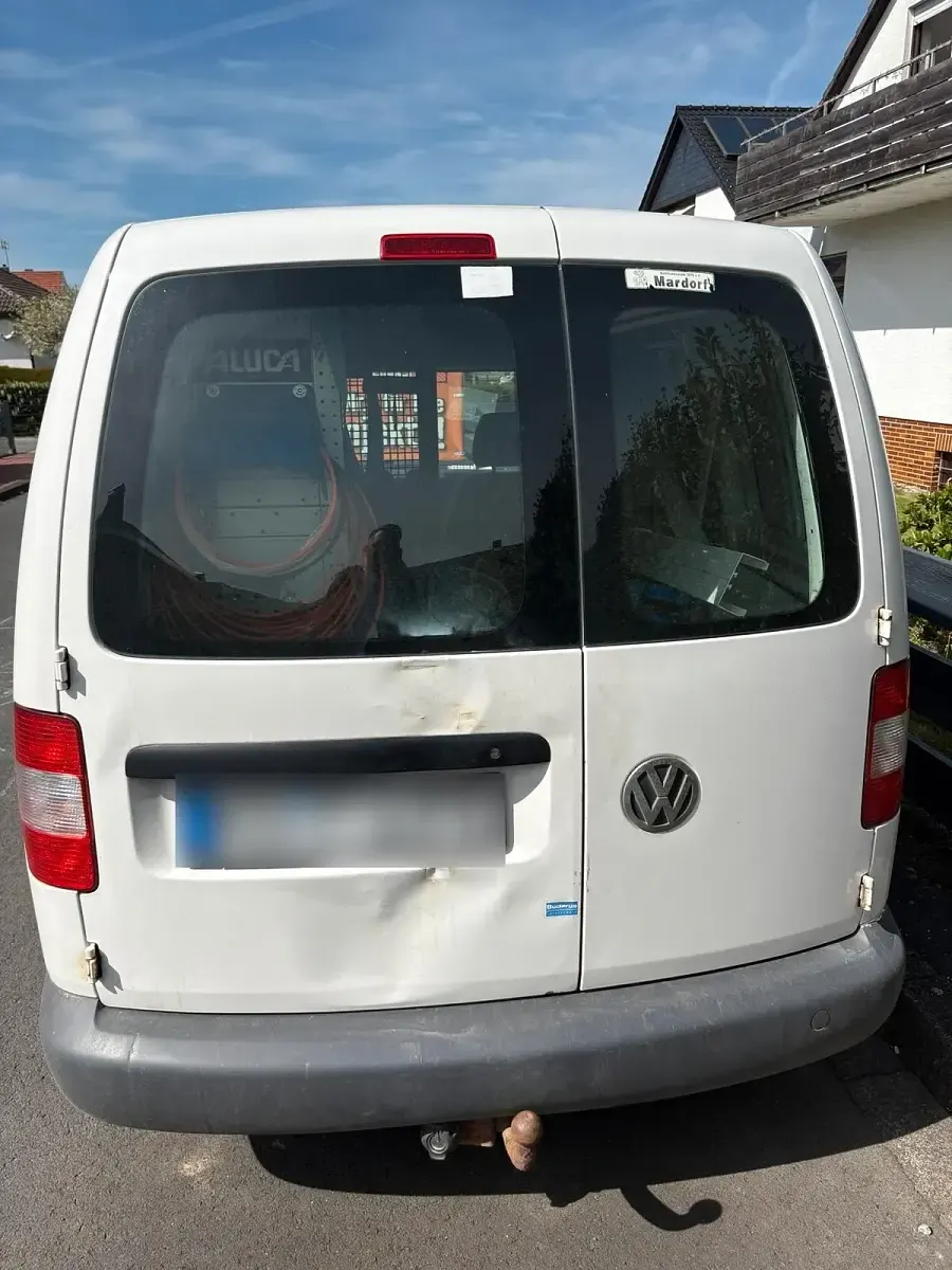 Gebraucht VW Caddy 69 PS (50 kW) 2008 Weiß Van / Kleinbus